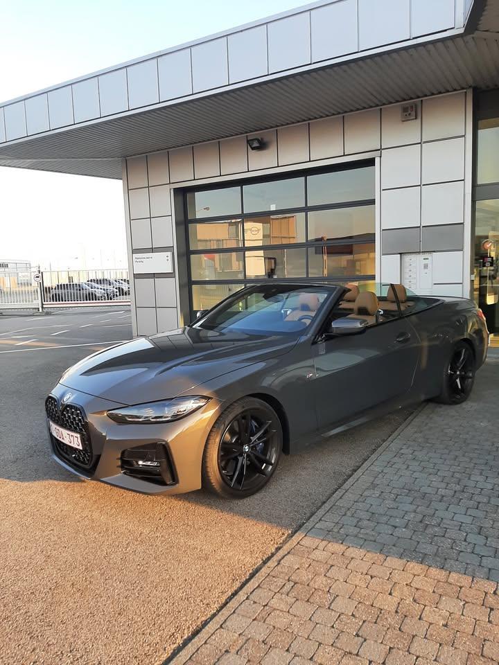 Bmw 420i Cabrio, Autos, Cuir, Argent ou Gris, Achat, 2 portes