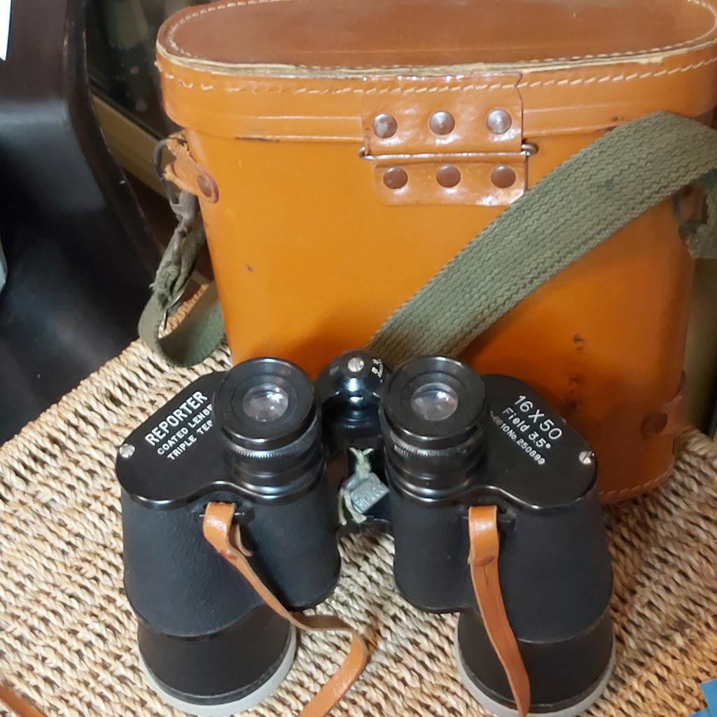 Jumelles Reporter 16 x 50 Field 35, Enlèvement ou Envoi, Utilisé