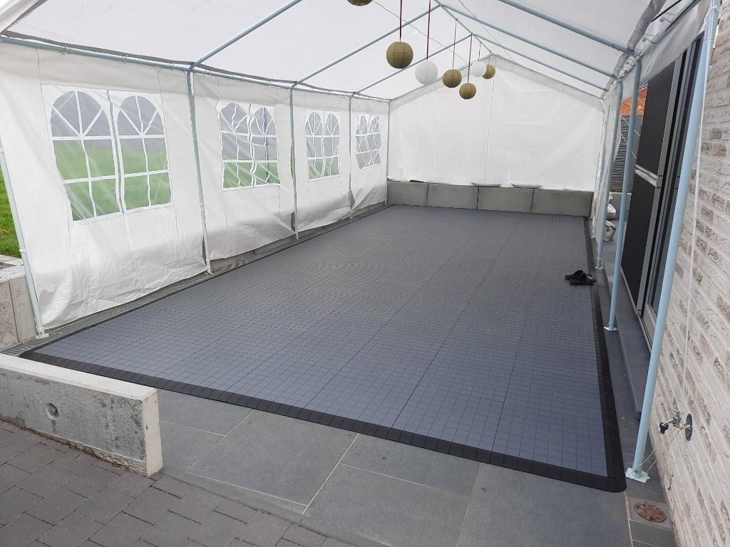 LOCATION DE PLANCHER DE TENTE EN PLASTIQUE, Enlèvement ou Envoi, Comme neuf