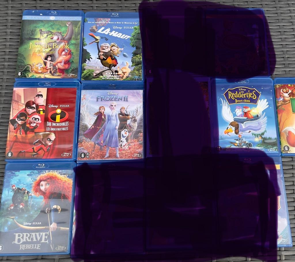Ensemble ou à la pièce de 10 Blu-ray Walt Disney divers, CD & DVD, Blu-ray, Utilisé, Enlèvement ou Envoi