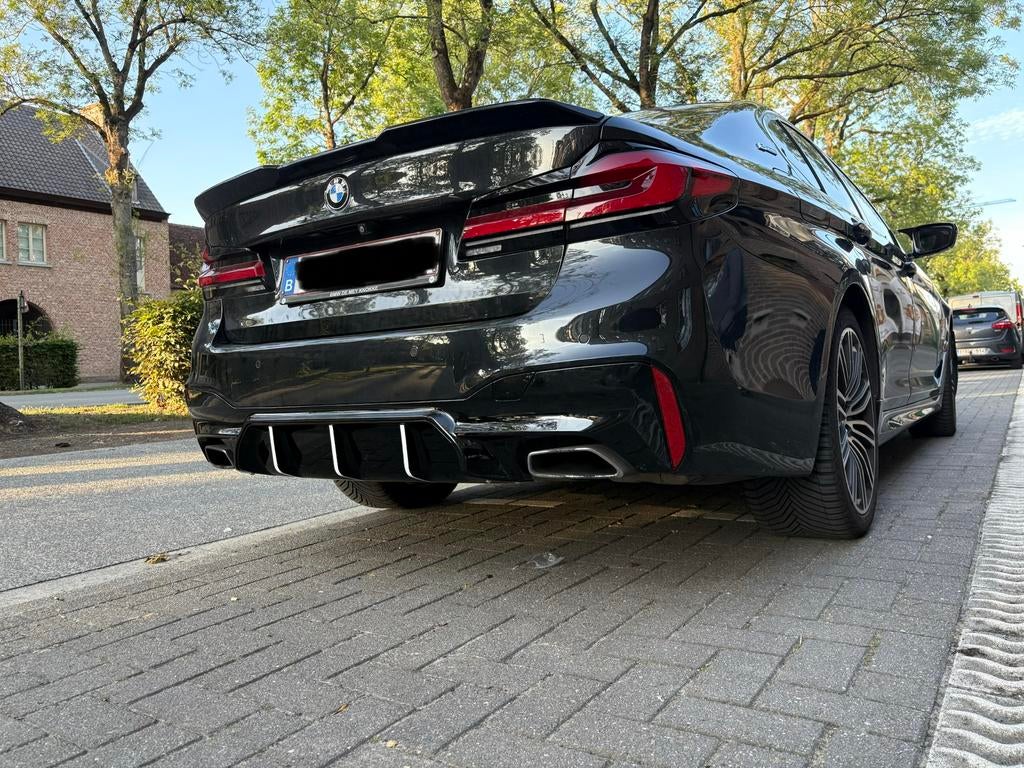 Bmw G30 hybride 5 reeks, Automaat, Achterwielaandrijving, Zwart, Leder