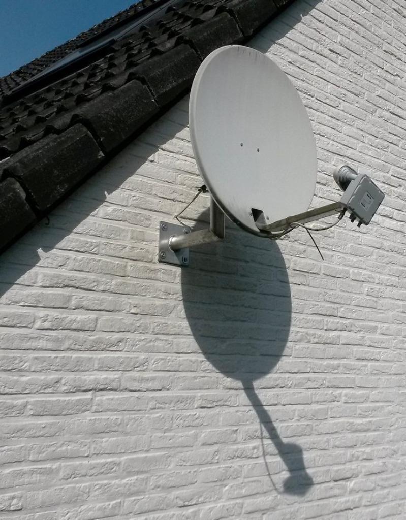 Schotelantenne 64 cm - digitale HD TV - TV vlaand., Ophalen, Gebruikt, (Schotel)antenne, Overige merken
