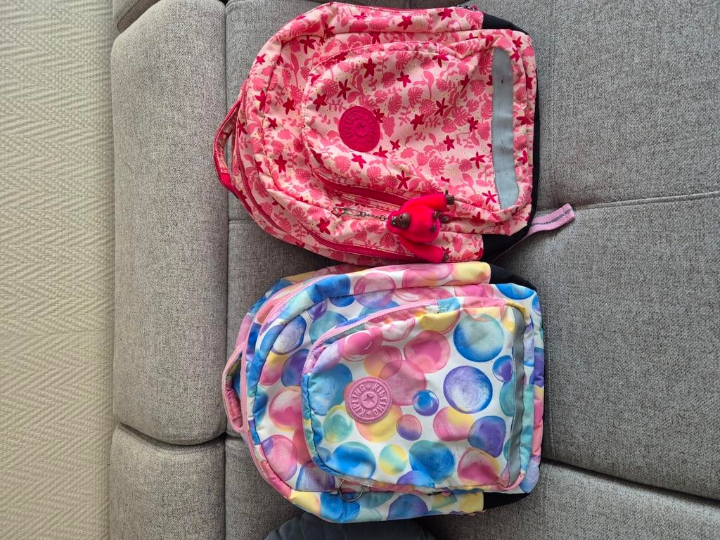 Sac d'école Kipling, Enlèvement, Utilisé