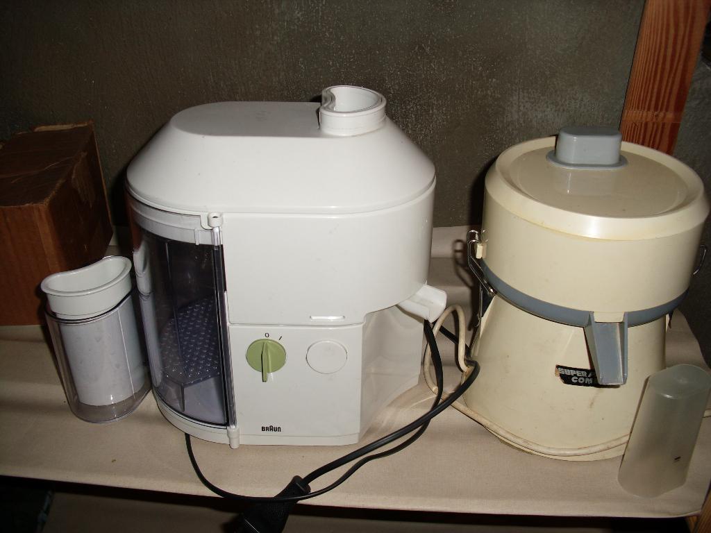 appelsienpers citruspers, Enlèvement, Presse-agrume