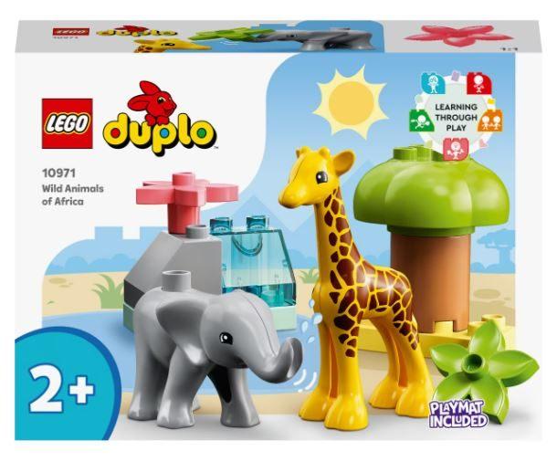 DUPLO Wilde dieren in Afrika, Envoi, Neuf, Ensemble complet, Duplo