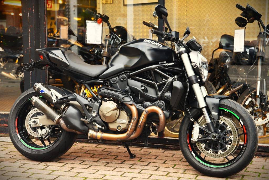 DUCATI MONSTER 821 ***MOTOVERTE.BE***, Motoren, Motoren | Ducati, Bedrijf, Naked bike, 2 cilinders, Ophalen