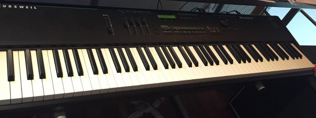 Kurzweil PC88 stage piano, Ophalen, Zwart, Digitaal, Zo goed als nieuw