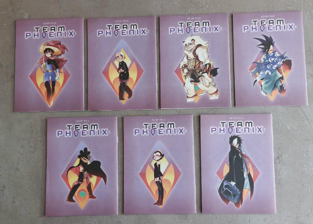 Spirou - Team Phoenix - Ruiz - neufs., Livres, Série complète ou Série, Enlèvement ou Envoi, Neuf, Ruiz