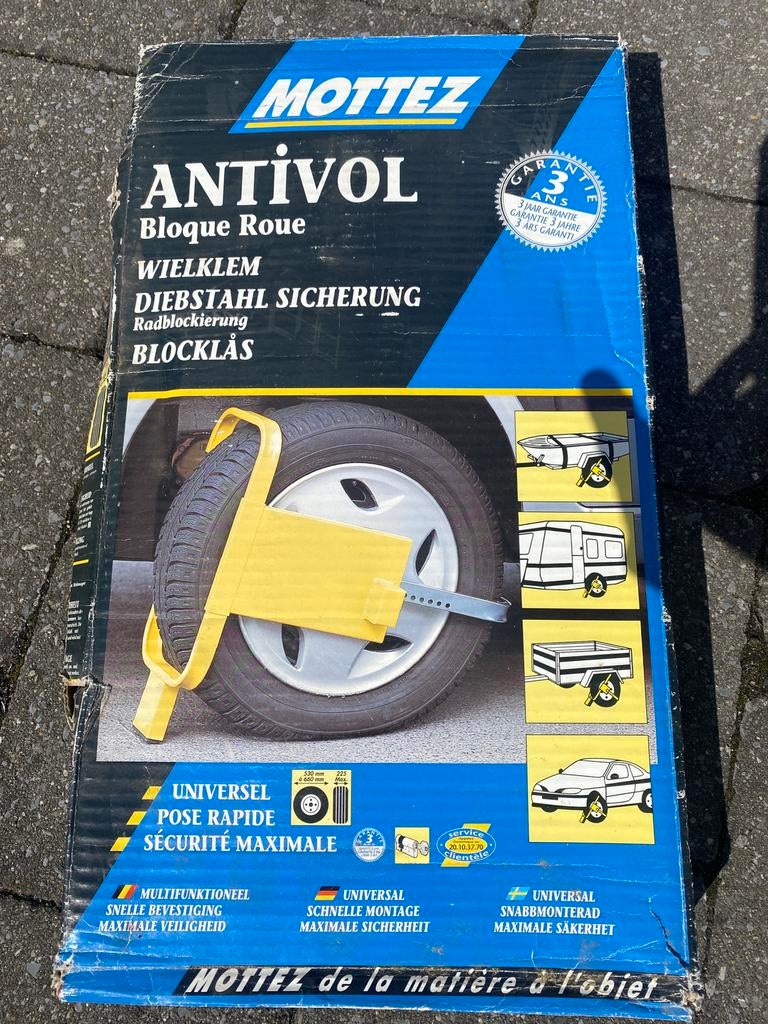 Mottez wielklem anti-diefstal, Enlèvement ou Envoi, Neuf