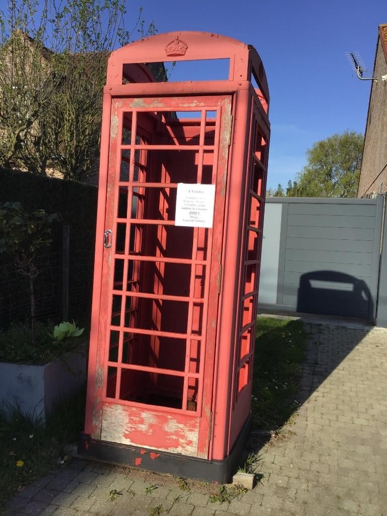 Véritable cabine téléphonique anglaise, Enlèvement ou Envoi, Utilisé