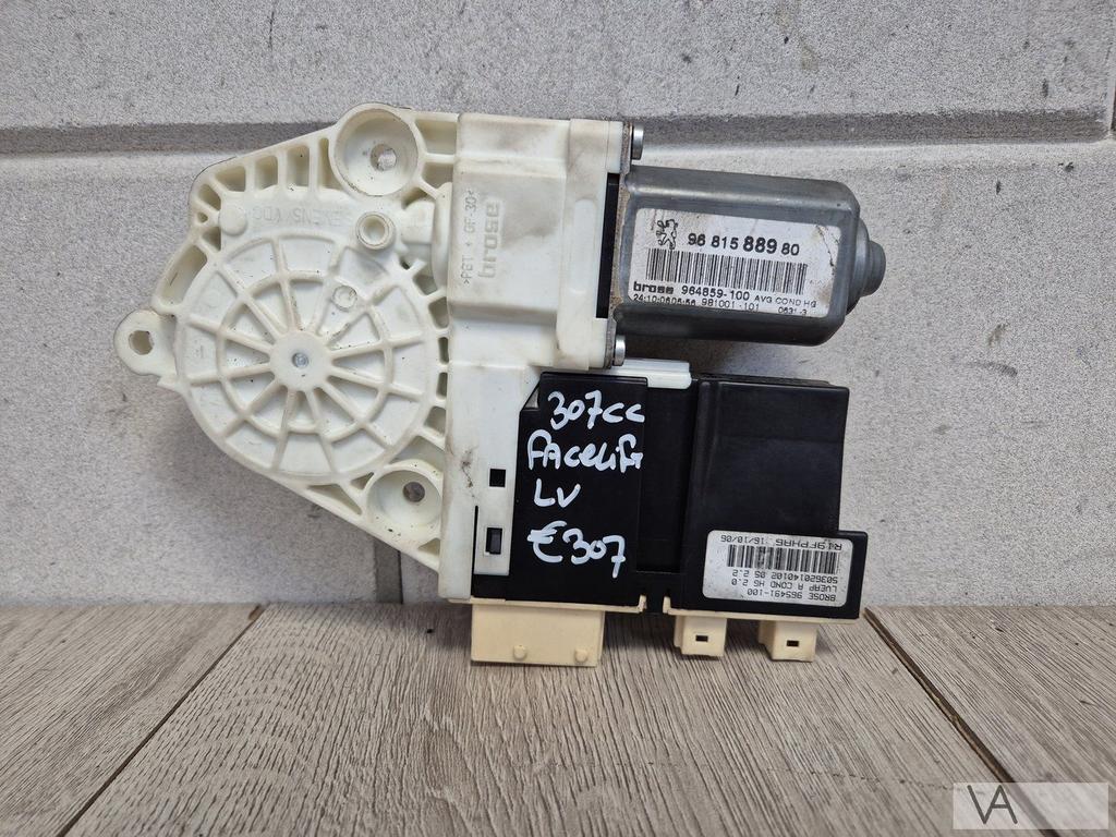 Peugeot 307cc 2005 - 2009 raammotor links voor 9681588980, Auto-onderdelen, Elektronica en Kabels, Peugeot, Gebruikt, Ophalen of Verzenden