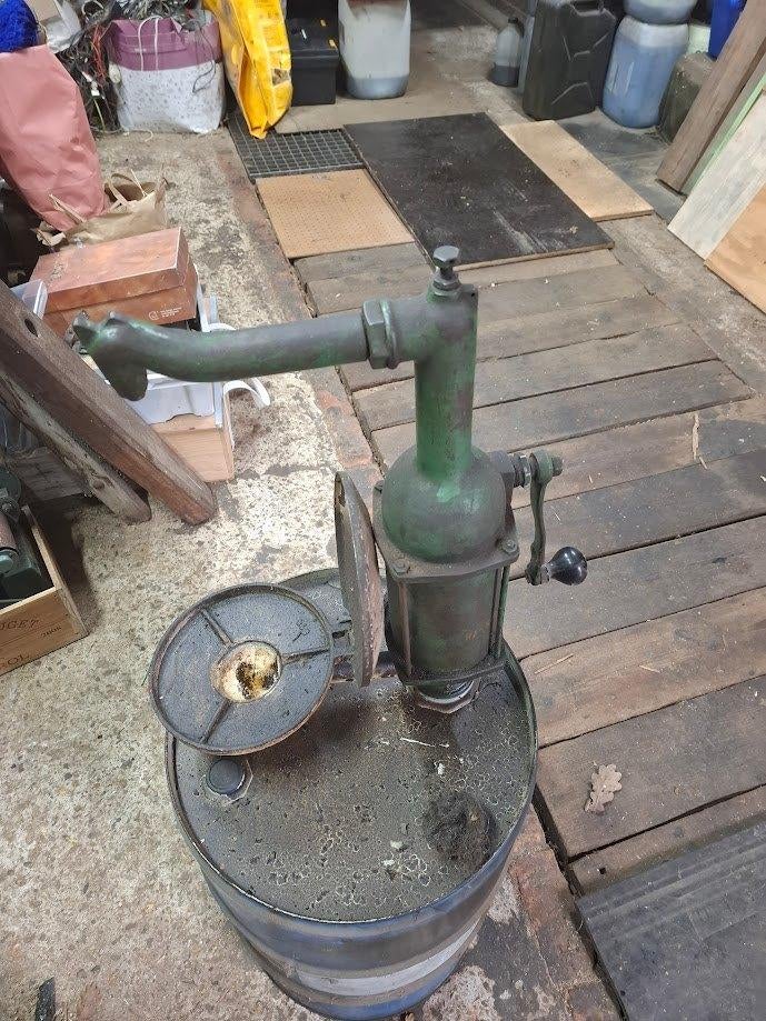 Oliepomp, Enlèvement, Utilisé