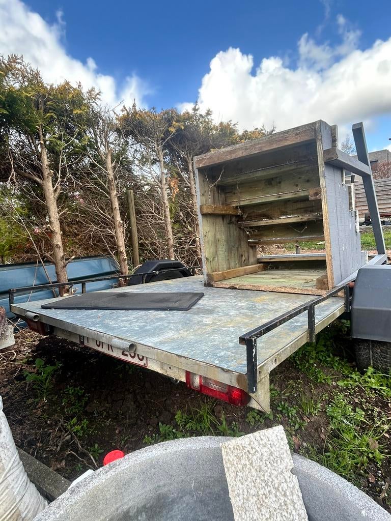 Plateau aanhangwagen, Autos : Divers, Remorques, Comme neuf, Enlèvement