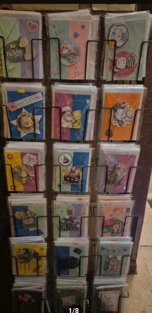 3D kaarten diverse Restpartij 750 handgemaakte kaarten., Diversen, Wenskaarten, Ophalen, Nieuw