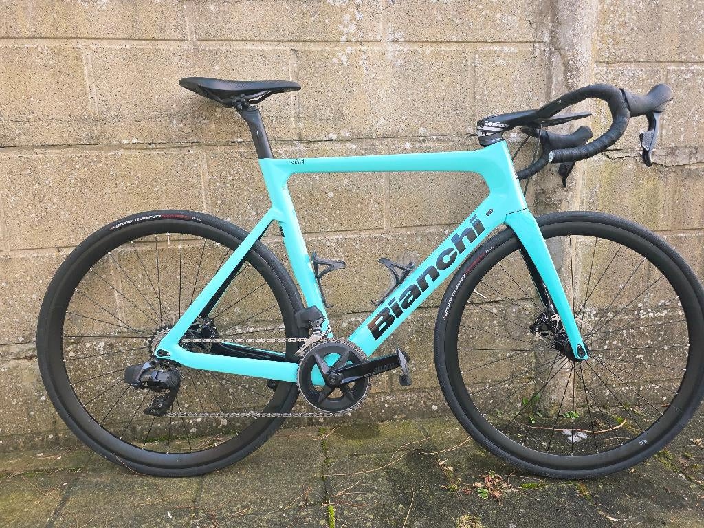 Bianchi Aria Aero bike taille 59 Sram Rival Etap 12 vitesses, 57 à 61 cm, Enlèvement, Utilisé, Hommes