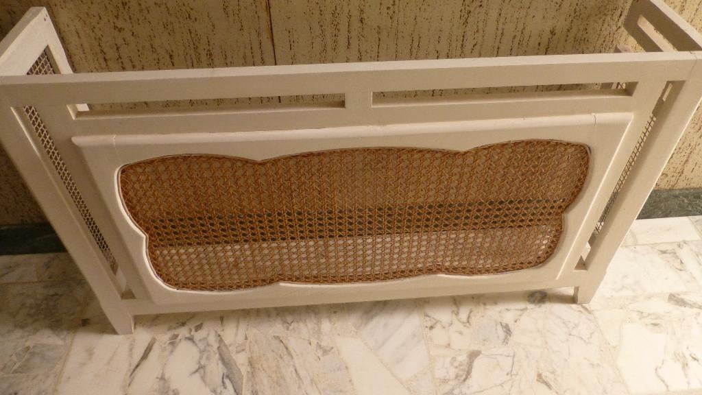 Radiatorkast met rotan, Ophalen, Gebruikt, 60 tot 150 cm, 30 tot 80 cm