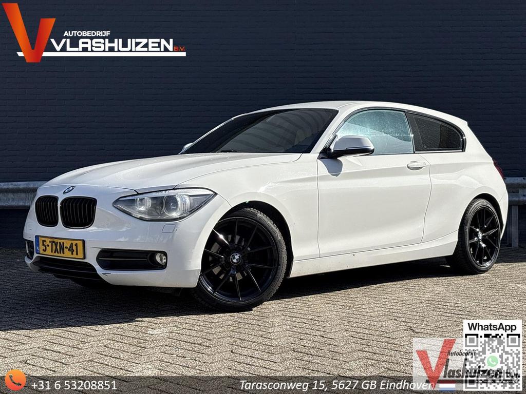BMW 114 1-serie 114i EDE Corporate Lease Edition | Dakota Le, Auto's, 1 Reeks, Zwart, Bedrijf, Cruise Control