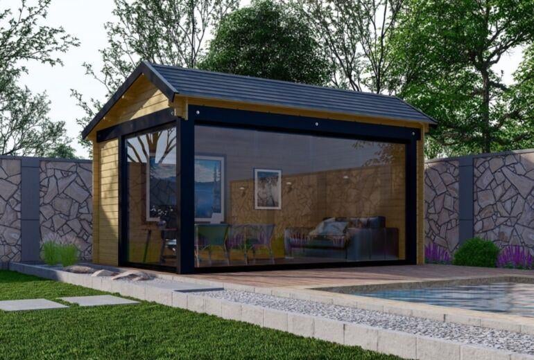 Cabane en rondins NEW Barn G4434K, Hobby & Loisirs créatifs, Hobby & Loisirs Autre, Neuf, Envoi