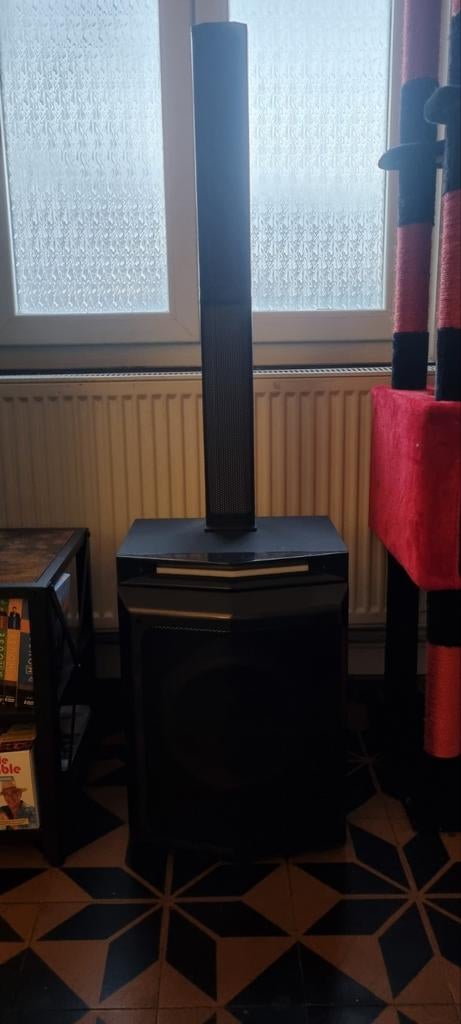 Enceinte bluetooth Caisson baffes led