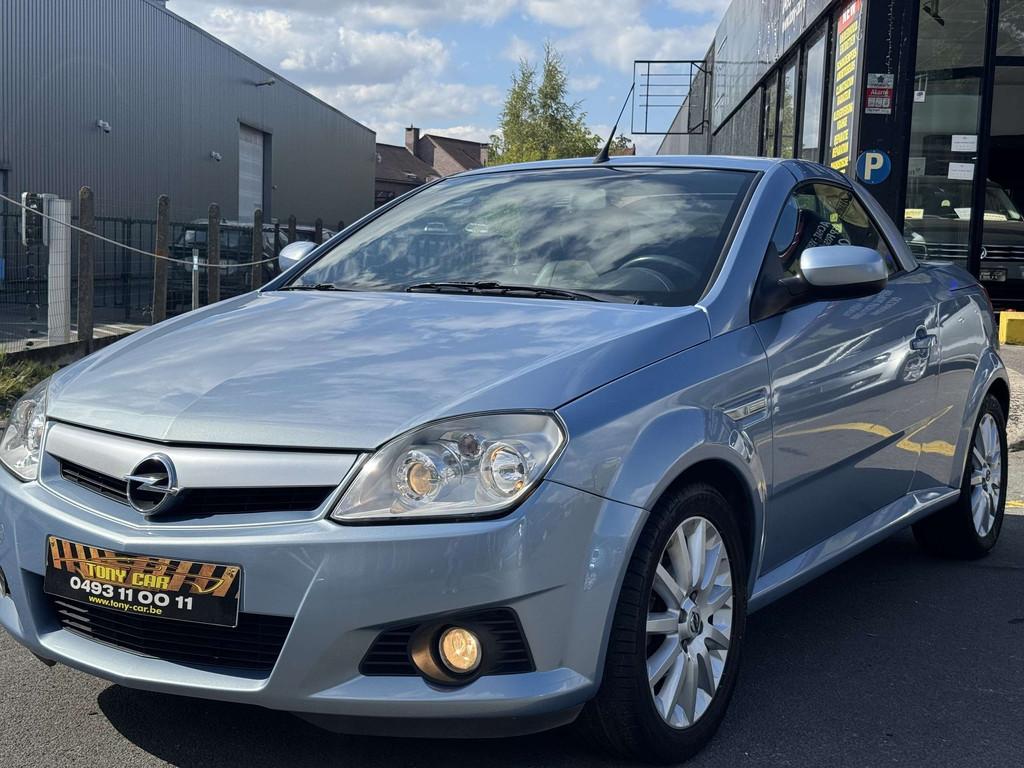 Opel Tigra Tigra Twintop 1.4i XEP 16v Cosmo, Autos, Opel, Cuir, Argent ou Gris, 90 ch, Entreprise