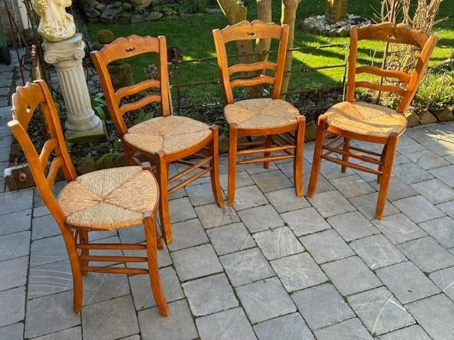 chaises de cuisine, Maison & Meubles, Enlèvement, Utilisé, Bois, Quatre