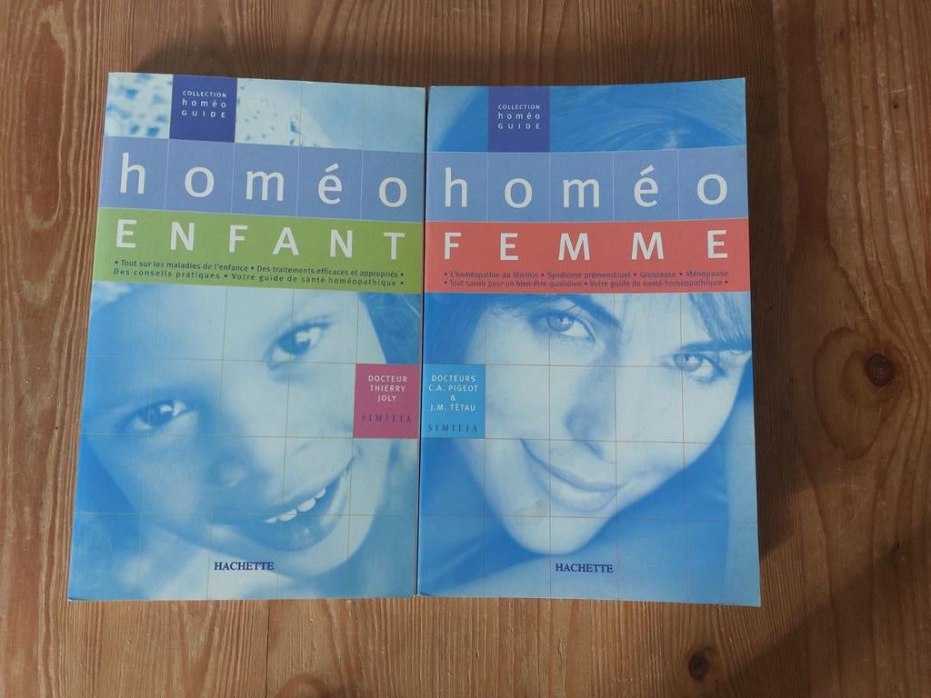 2 livres homéopathie, Livres, Santé, Diététique & Alimentation, Enlèvement, Utilisé, Plantes et Alternatives