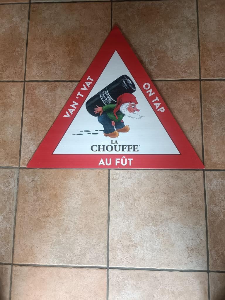 Assiette La chouffe, Collections, Marques de bière, Enlèvement ou Envoi