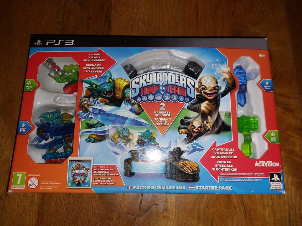 Skylanders trap team starter kit ps3, Games en Spelcomputers, Avontuur en Actie, Eén computer, Ophalen of Verzenden, Vanaf 7 jaar