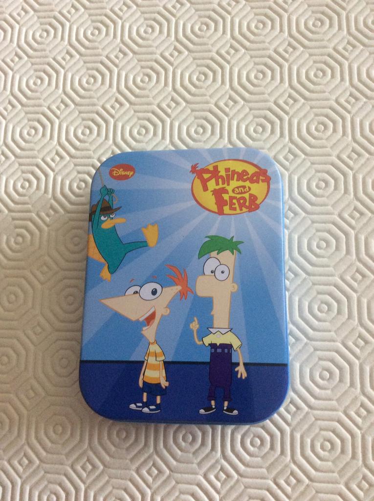 Blikje Phineas and Ferb, Disney, Ophalen, Zo goed als nieuw
