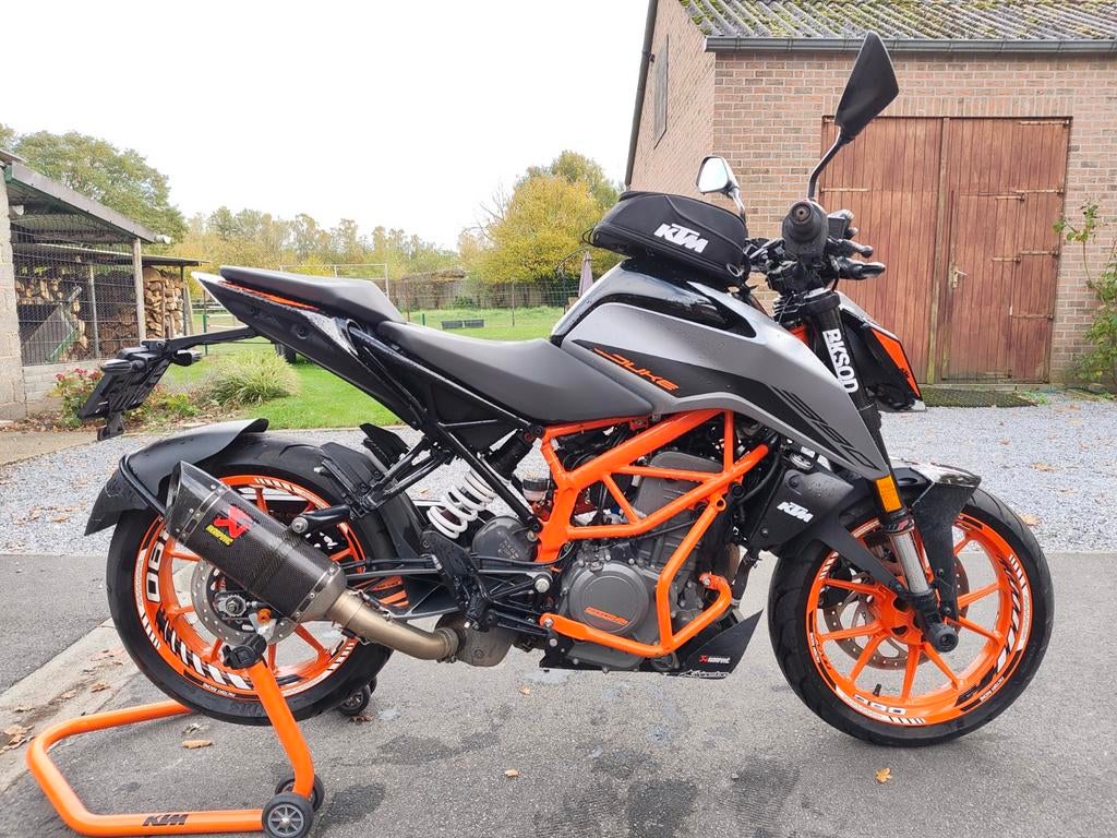 KTM Duke 390 uit 2021 met 16.400 km rijbewijs A2, Motos, Motos | KTM, Particulier, Naked bike, 12 à 35 kW, 1 cylindre, Permis Moto A2 minimum