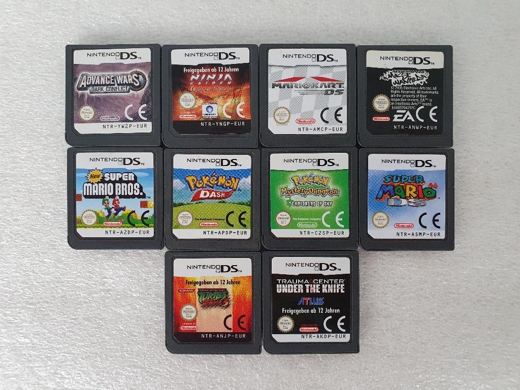 Nintendo DS cartridges, Games en Spelcomputers, Games | Nintendo DS, Ophalen of Verzenden, Gebruikt