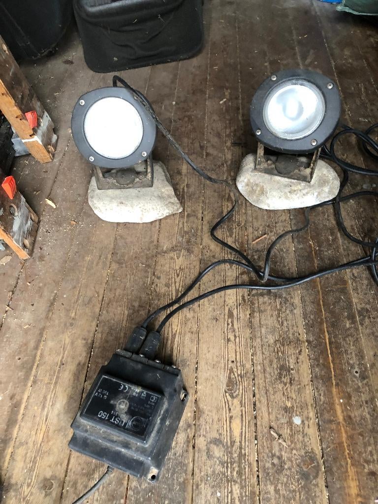 LAMPE OASE POUR ETANG DE JARDIN, Jardin & Terrasse, Enlèvement, Utilisé, Éclairage d'étang