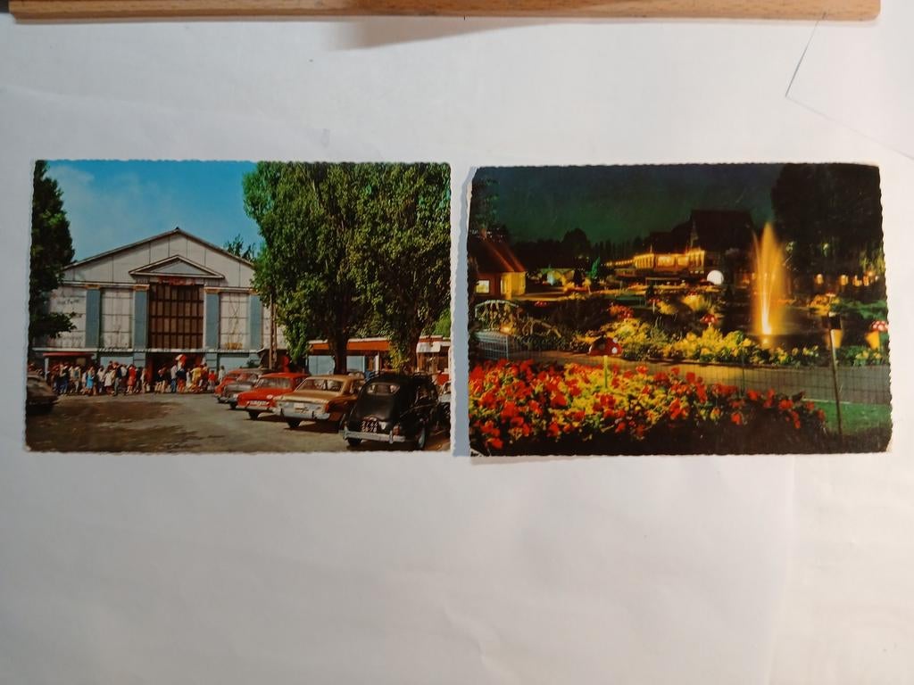 2 postkaarten pretpark Meli Adinkerke - De Panne, Collections, Enlèvement ou Envoi