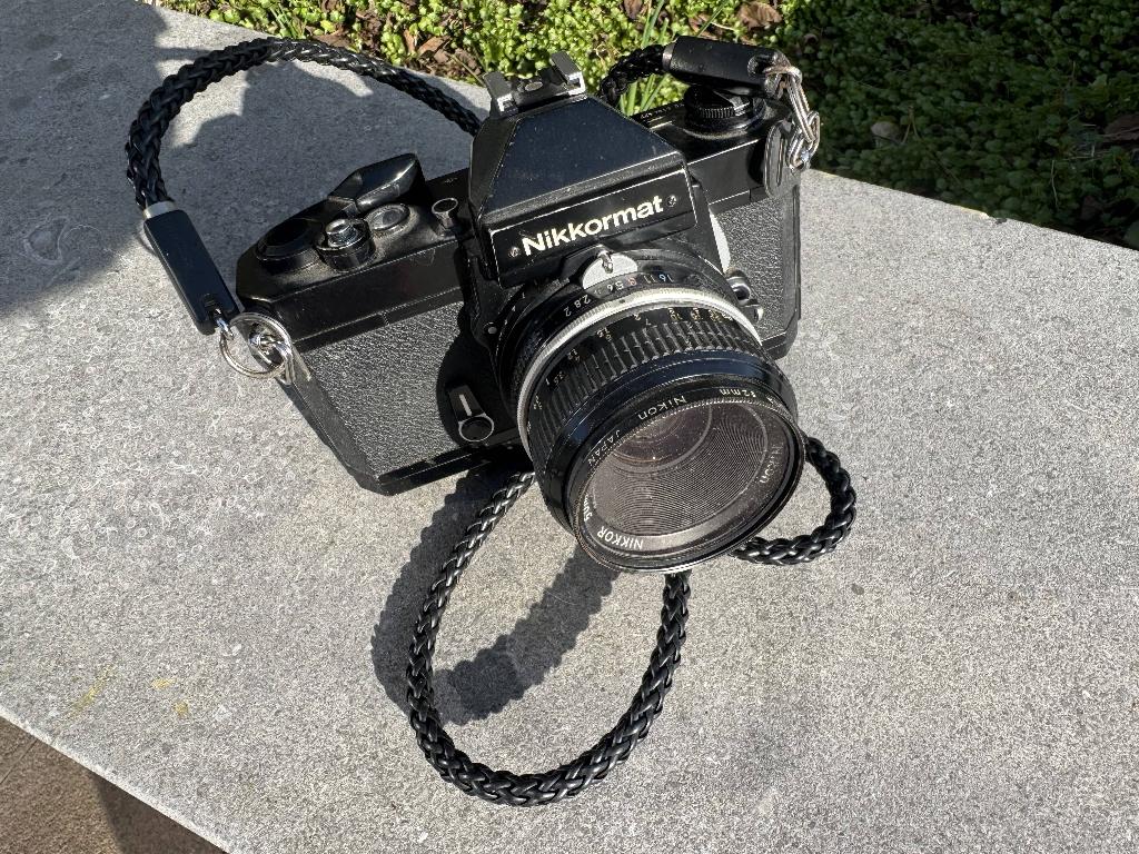 NIKKORMAT, Audio, Tv en Foto, Fotocamera's Analoog, Ophalen, Gebruikt, Spiegelreflex, Nikon