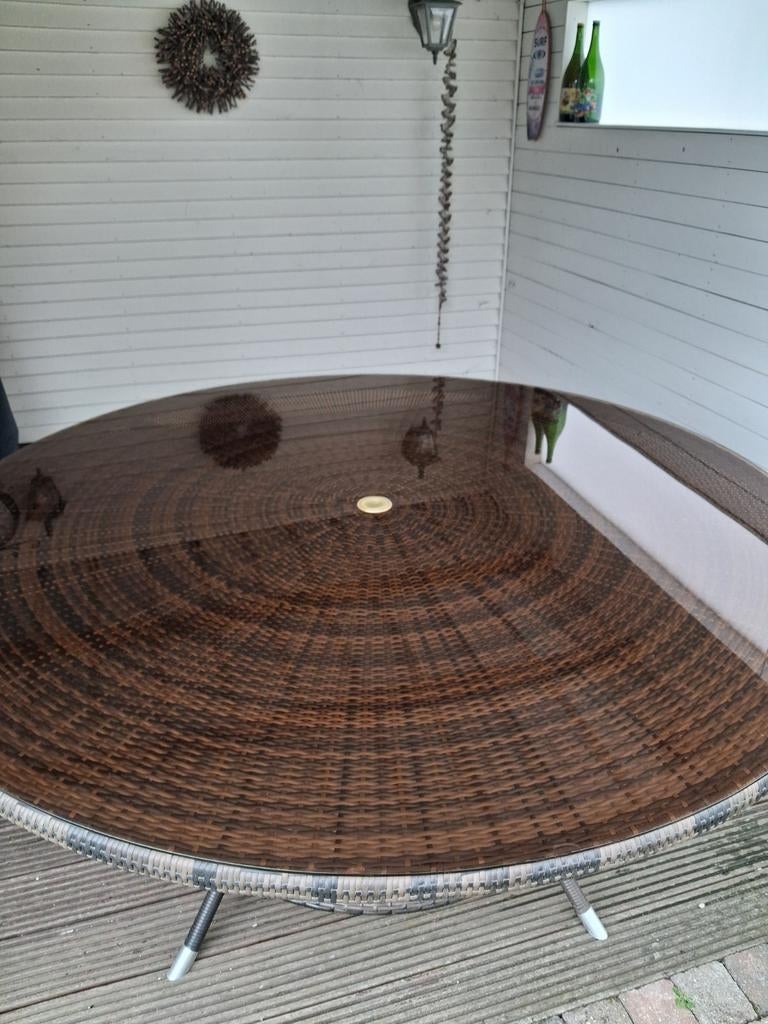 Tuinset wicker, Tuin en Terras, Ophalen, Wicker, Tuinset