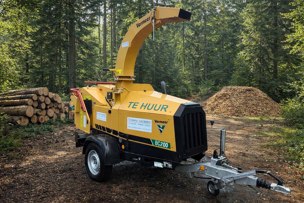 Hakselaar Vermeer 20cm TE HUUR / HUREN, Tuin en Terras, Ophalen, Nieuw, Benzine