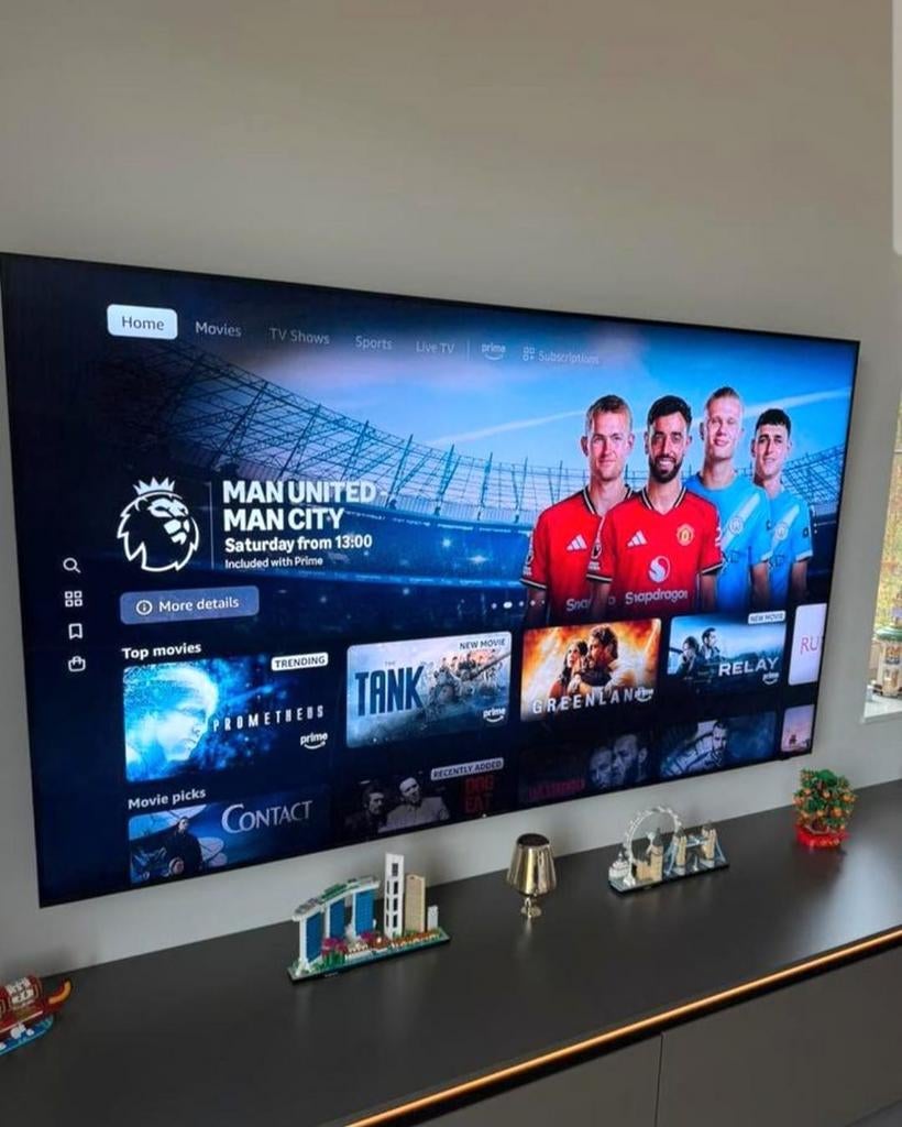 Téléviseur intelligent 4K de 70 pouces, avec facture, garant, Enlèvement ou Envoi, Smart TV