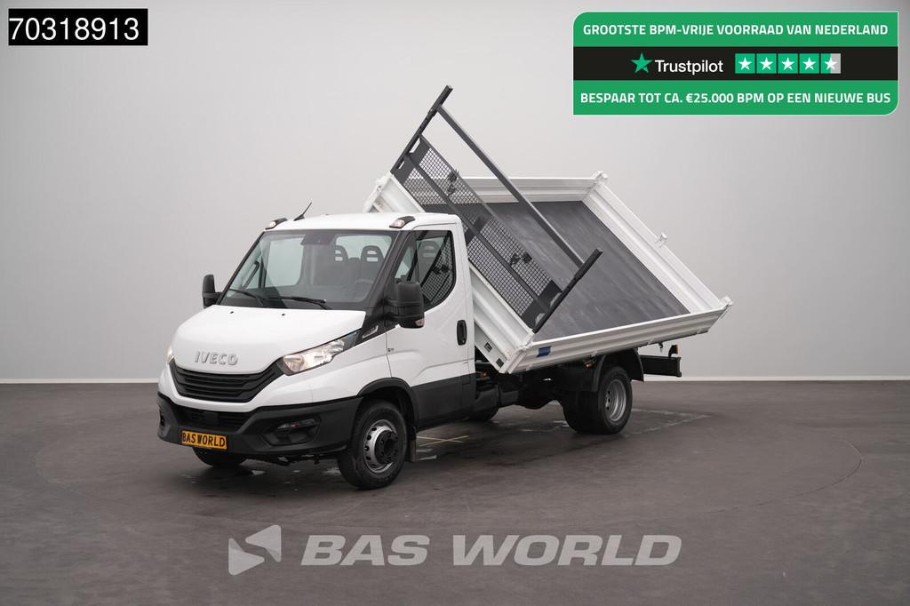 Iveco Daily 72C21 3.0L Driezijdige Open Laadbak Automaat Dub, Stof, Gebruikt, Euro 6, 4 cilinders