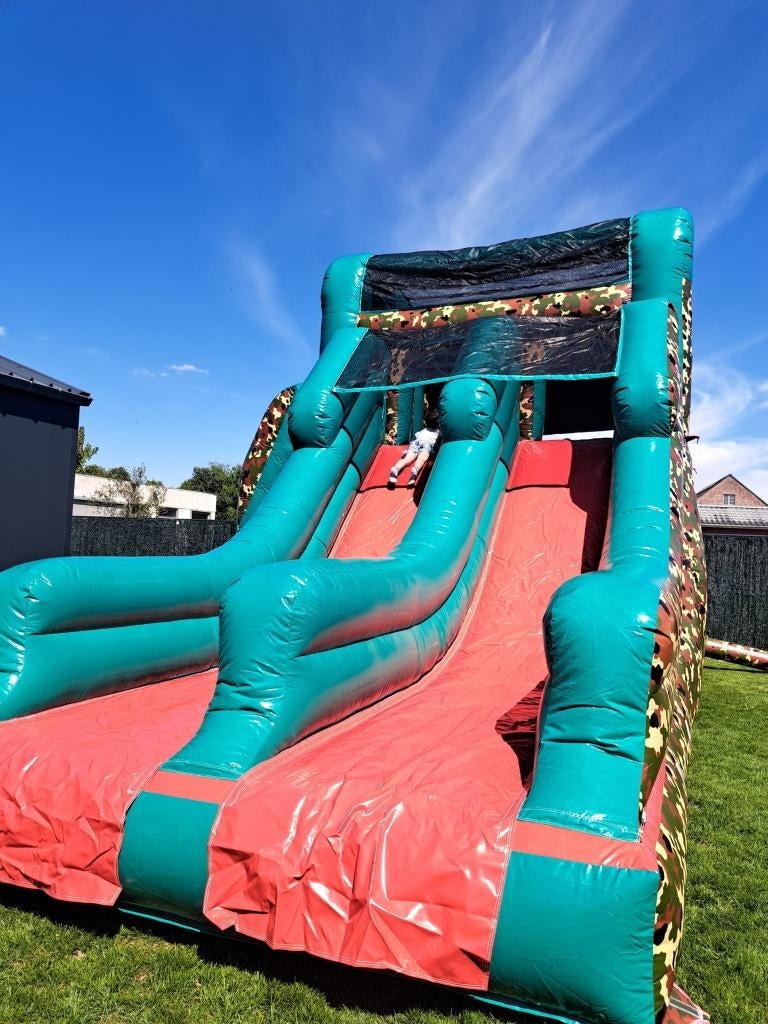 Ninja Training Center springkasteel te huur, Hobby & Loisirs créatifs, Articles de fête | Location, Enlèvement