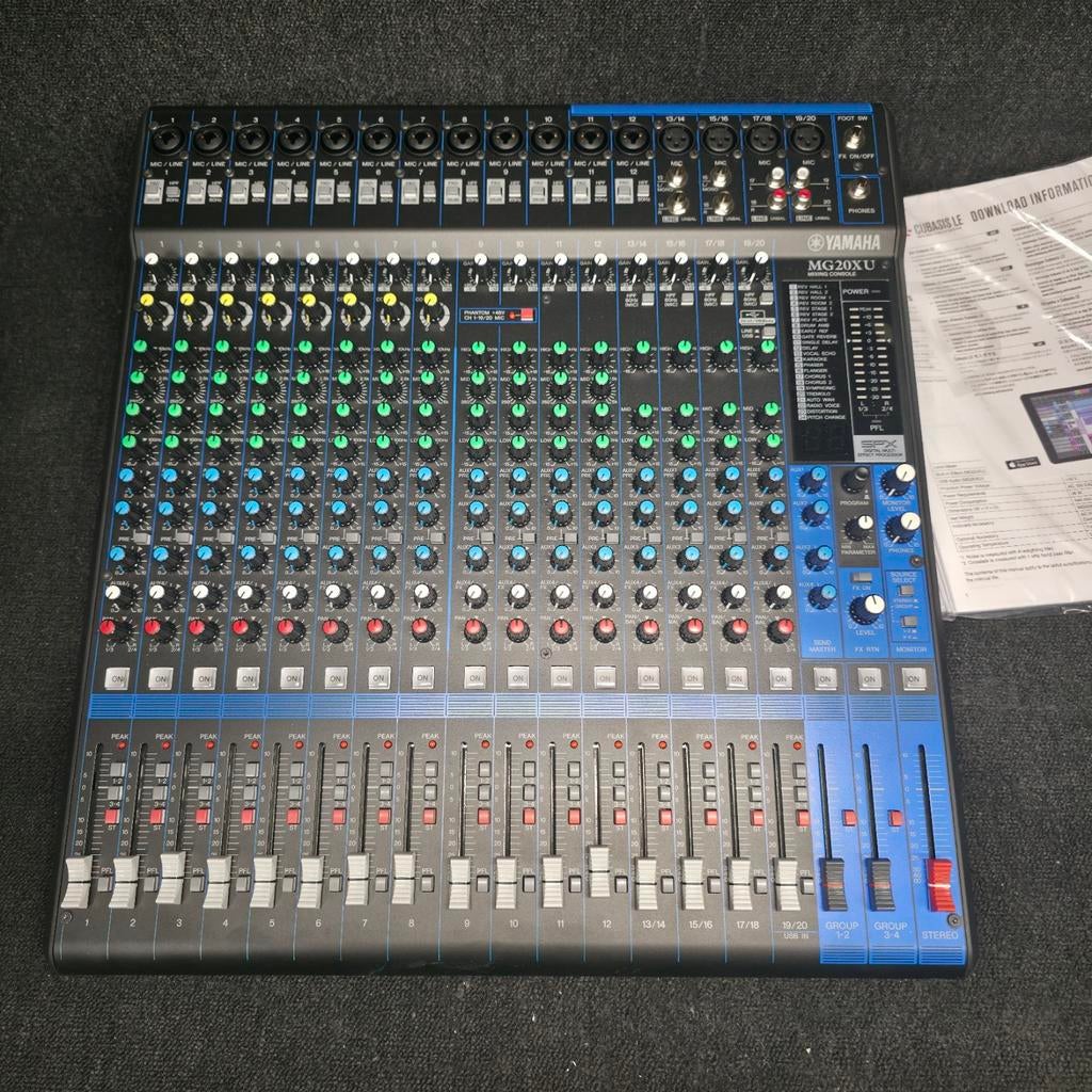 Mixeur/mixeur YAMAHA MG20XU nouveau !, Enlèvement ou Envoi