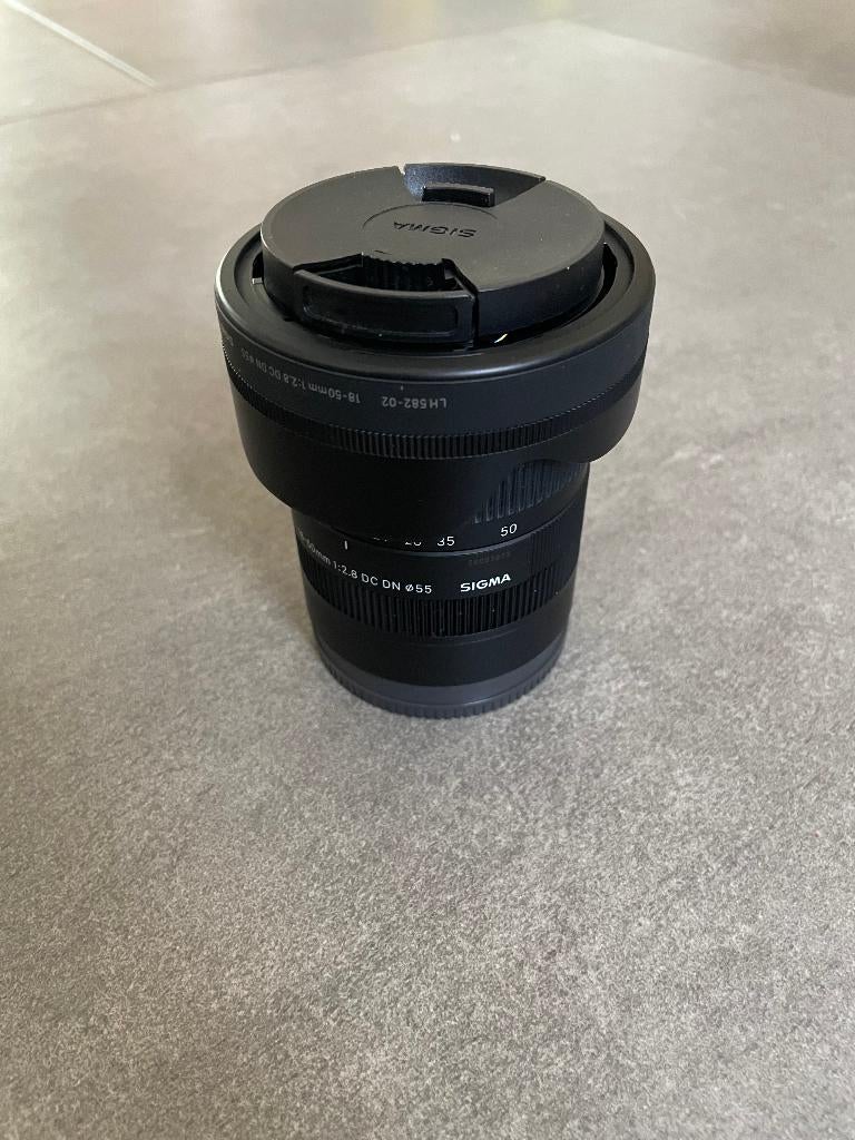 Sigma 18-50mm f/2.8 – Objectif APS-C lumineux, Ophalen, Gebruikt, Standaardlens, Zoom