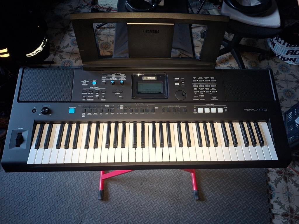 YAMAHA PSR E473 toetsenbordarrangeur, Ophalen