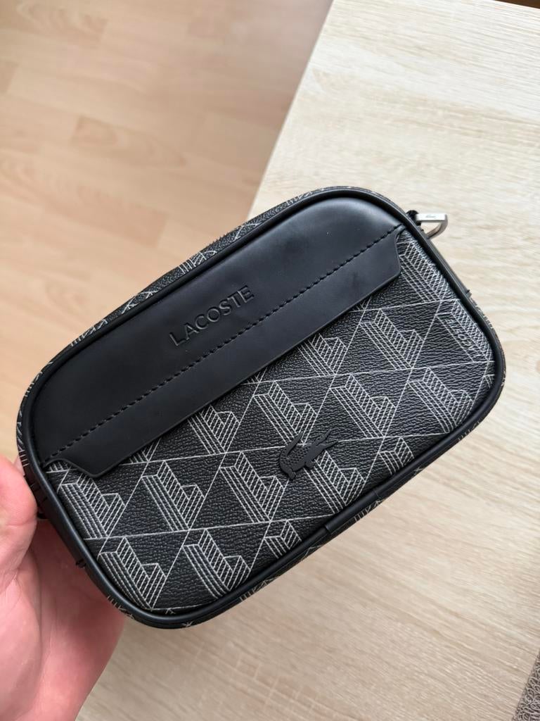 Sacoche Lacoste, Enlèvement, Neuf, Noir, Homme