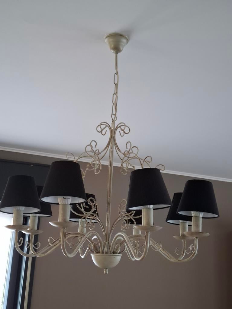 2 landelijke lusters, Enlèvement, Comme neuf, Métal, Landelijk