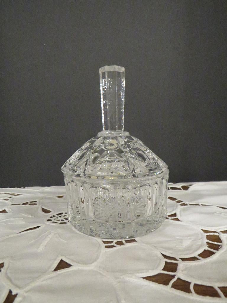 Boheemse kristallen toiletfles, Antiek en Kunst, Antiek | Glaswerk en Kristal, Ophalen of Verzenden