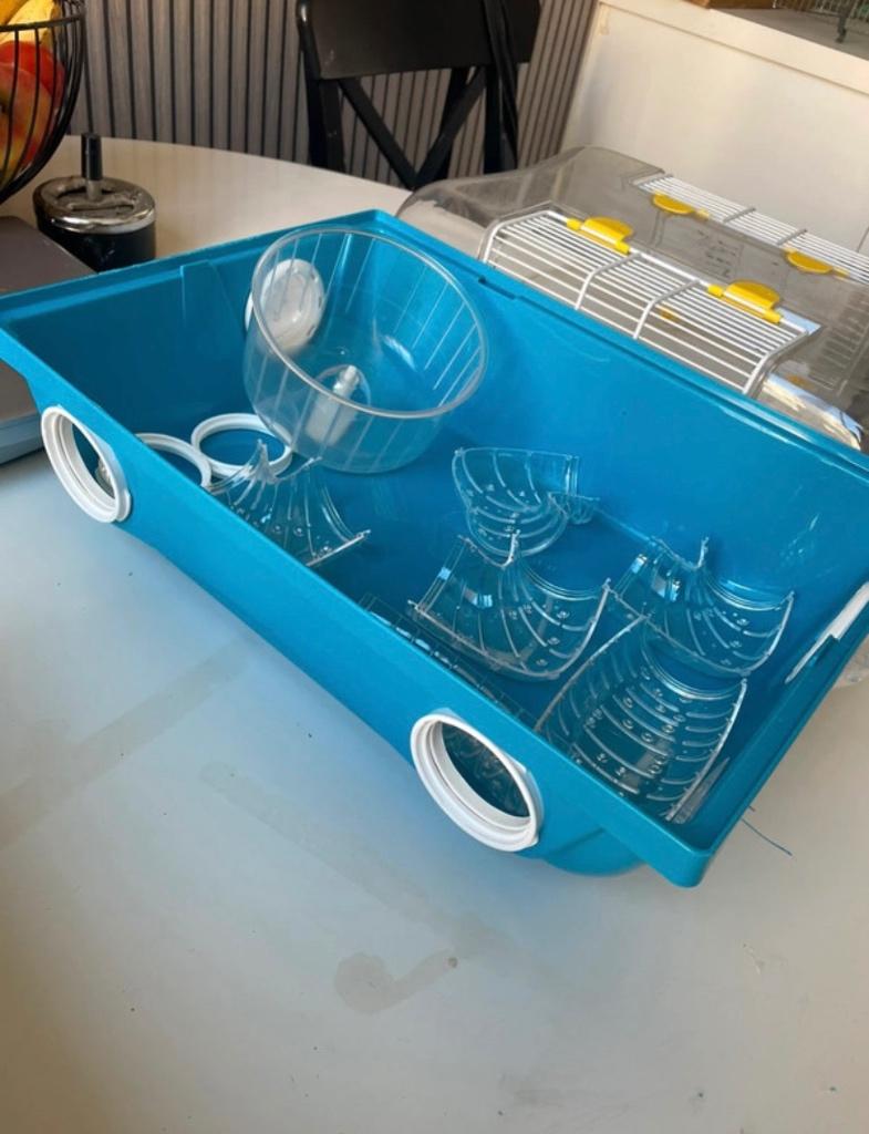 Hamsterkooi, Dieren en Toebehoren, Knaagdieren en Konijnen | Hokken en Kooien, Gebruikt, Minder dan 75 cm, Hok, Muis