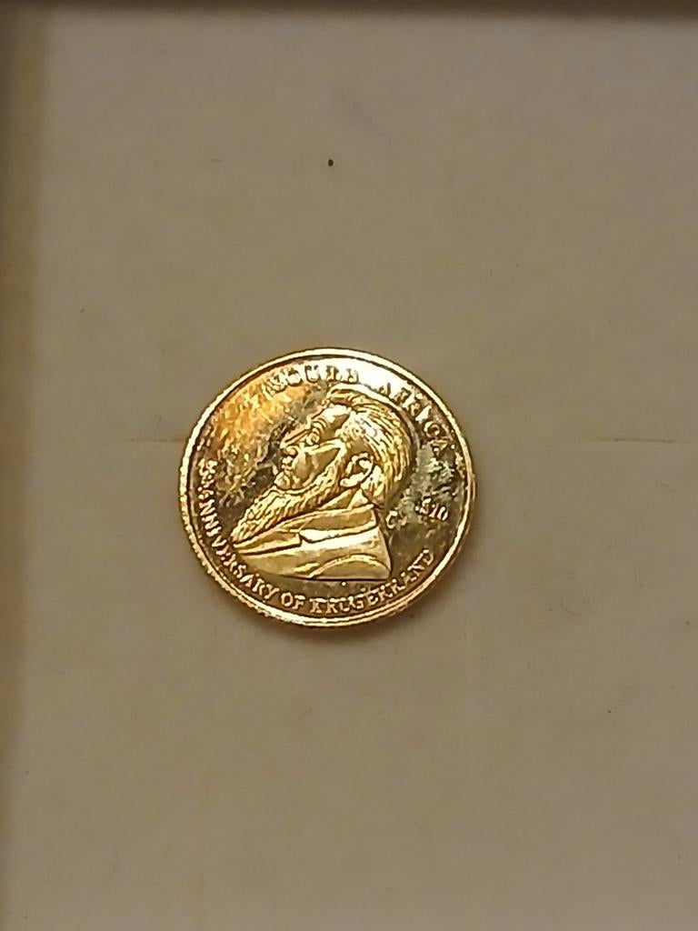 14k gouden munt, Postzegels en Munten, Ophalen of Verzenden, Goud, Goud