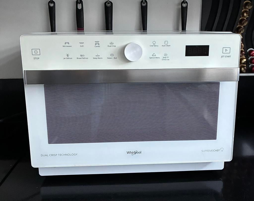 Four combi Suprême chef Whirlpool, Enlèvement, Comme neuf, Four
