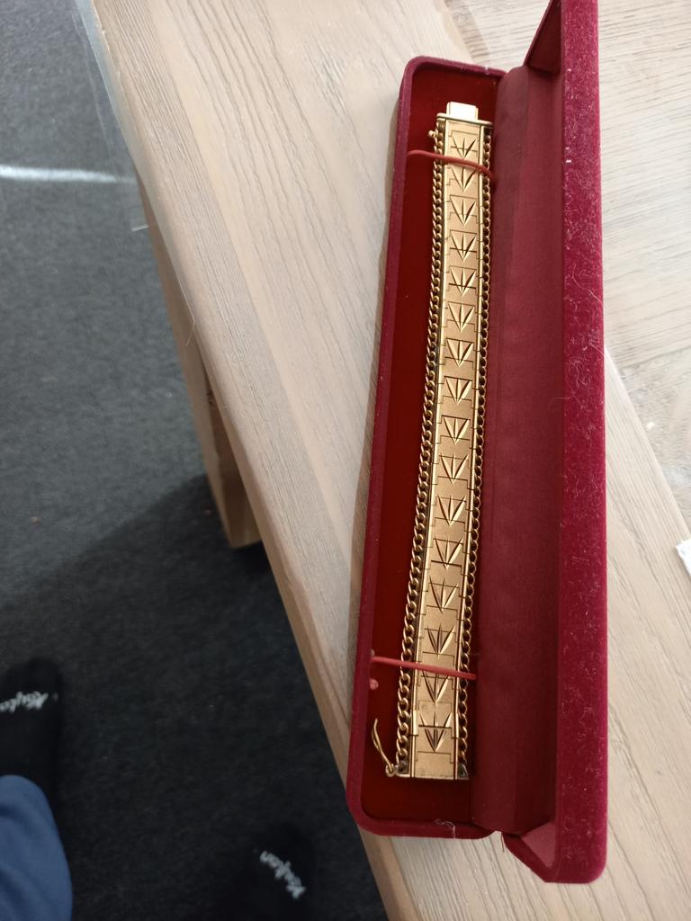 Vergulden armband 18k 0.750, Ophalen of Verzenden, Zo goed als nieuw