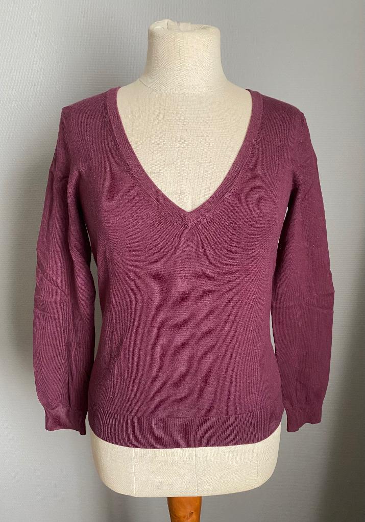 Bordeaux truitje Vero Moda maat M, Vero Moda, Verzenden, Zo goed als nieuw, Maat 38/40 (M)